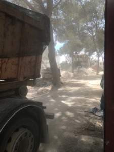 Noch viel Staub in Paguera